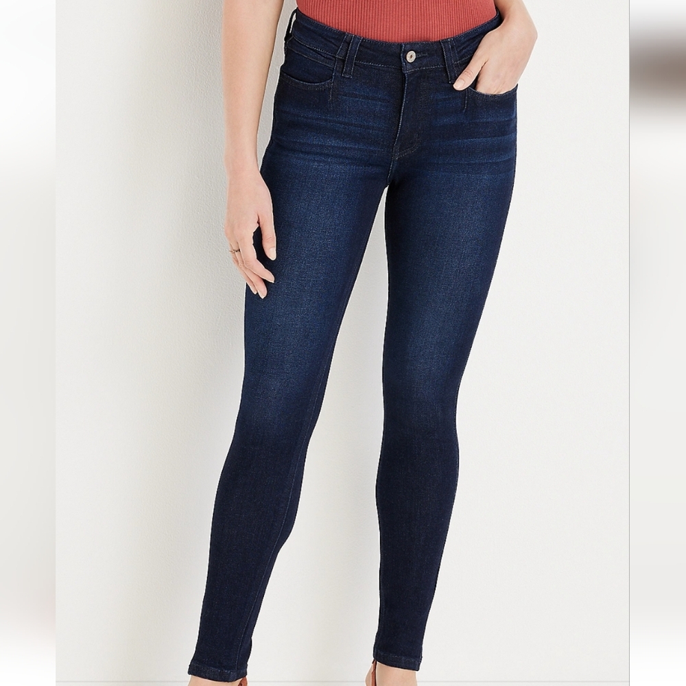 KanCan Skinny Mid Rise Jean